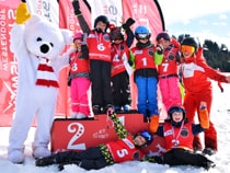 Preisverteilung Kinderskikurs Skischule Snowsports Westendorf