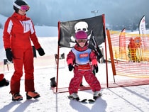 Ski lesson children Skischule Snowsports Westendorf