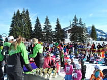 Preisverteilung Kinderskikurs Skischule Aktiv Brixen