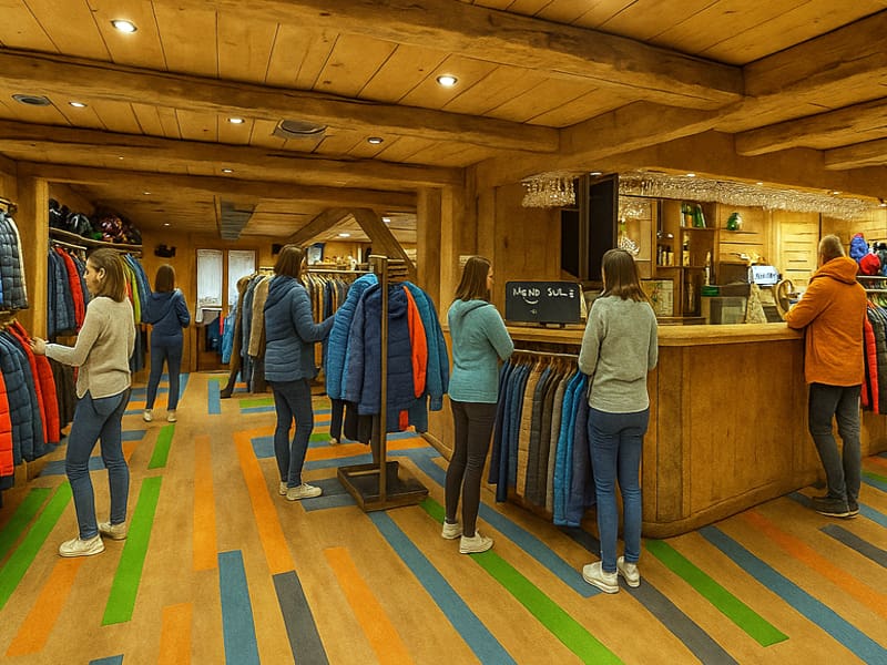 Verleihshop Ekosport-Rent Bellevue Sport in 12 rue de Bellevue, Les Houches
