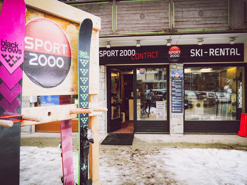 Verleihshop SPORT 2000 La Ginabelle Centre in 120, place du poilu, Chamonix
