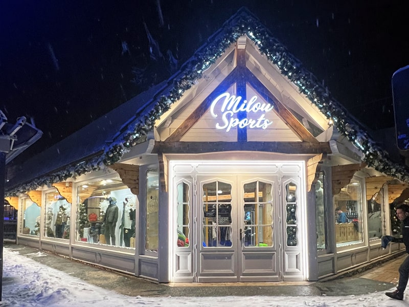 Verleihshop Milou Sports in 126, Avenue de la Muzelle, Les Deux Alpes