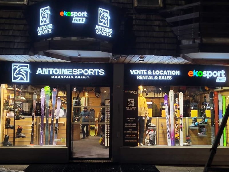 Verleihshop Ekosport-Rent Antoine Ski in 139 Promenade du Festival, Avoriaz
