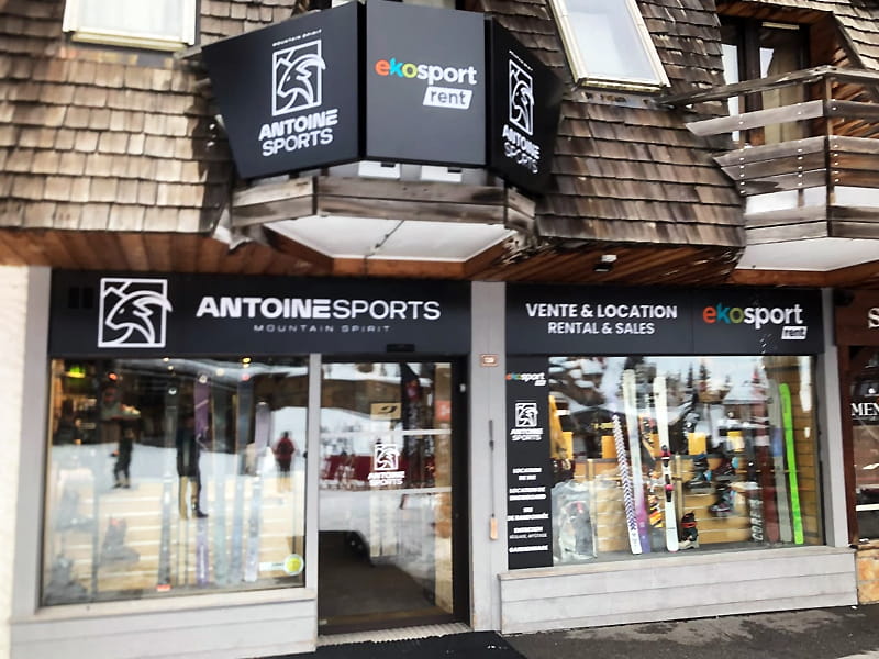 Verleihshop Ekosport-Rent Antoine Ski in 139 Promenade du Festival, Avoriaz