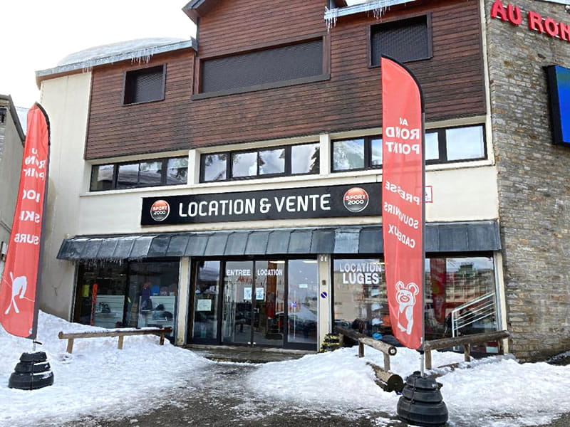 Verleihshop Le Rond Point in 15 Avenue du Tourmalet, La Mongie