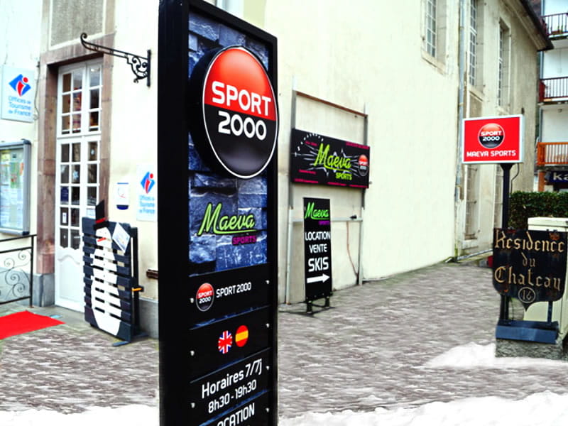 Verleihshop Maeva Sports in 16 Allées d'Etigny, Luchon-Superbagnères