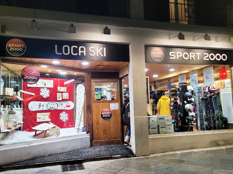 Verleihshop Loca Ski in 191 avenue du Mont d'Arbois BP9, Saint Gervais Les Bains