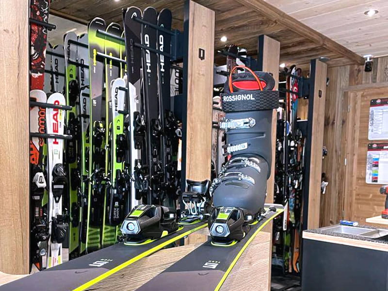 Verleihshop Ski Tout Schuss in 226 Chemin des Hameaux du Lay, Les Contamines-Montjoie