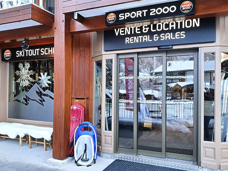 Verleihshop Ski Tout Schuss in 226 Chemin des Hameaux du Lay, Les Contamines-Montjoie