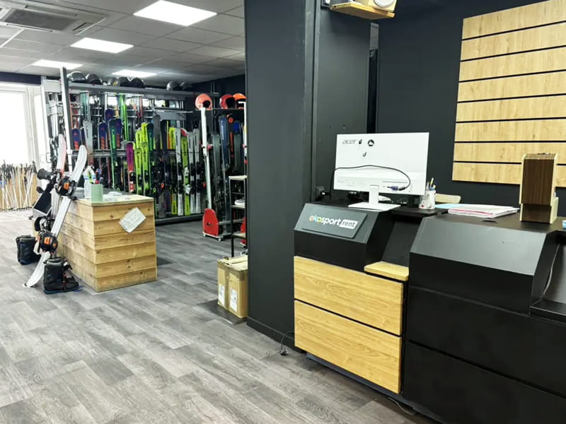Verleihshop Ekosport-Rent Le Local in 23 avenue Emmanuel Brousse, Font Romeu