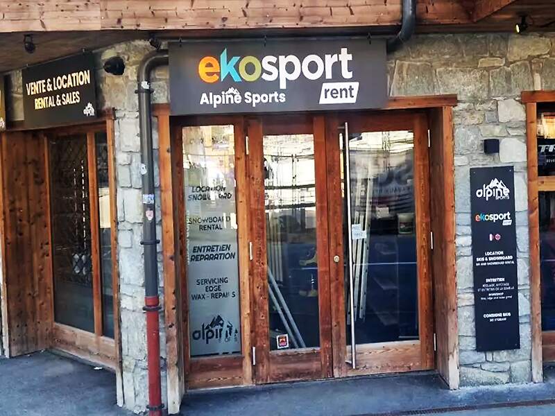 Verleihshop Ekosport-Rent Alpine Sports in 237 Route de la Plagne, Morzine