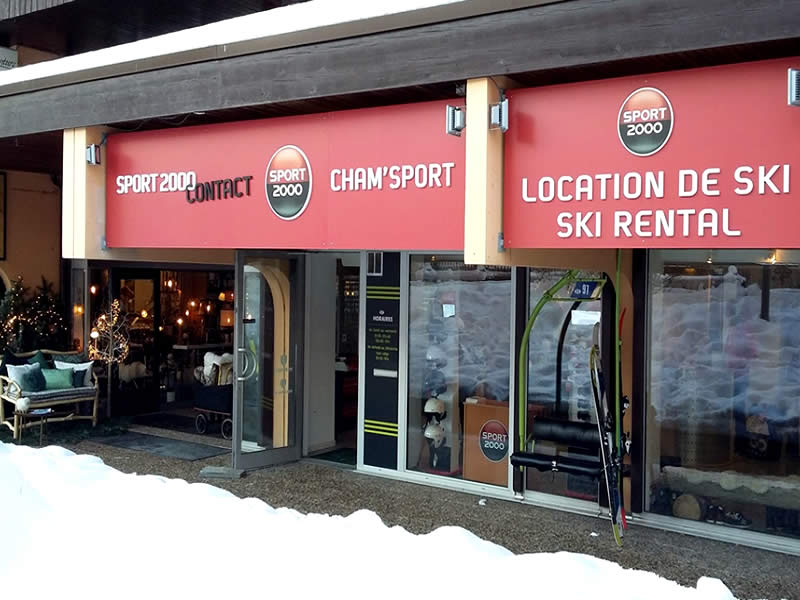 Verleihshop Cham Sport Mummery Le Paradis in 28, Impasse des Primevères - Club Med, Chamonix