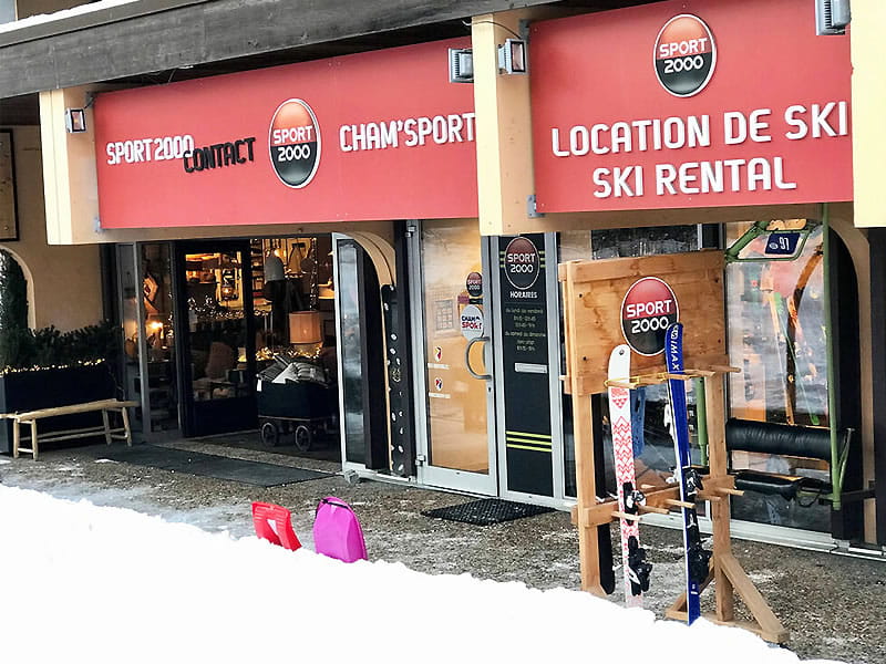 Verleihshop Cham Sport Mummery Le Paradis in 28, Impasse des Primevères - Club Med, Chamonix