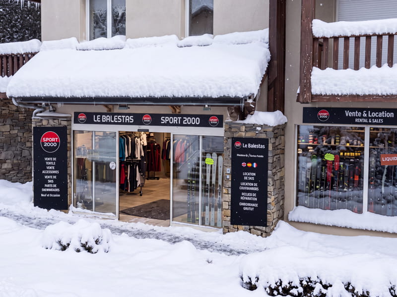 Verleihshop Le Balestas in 3 rue de la Station, Peyragudes