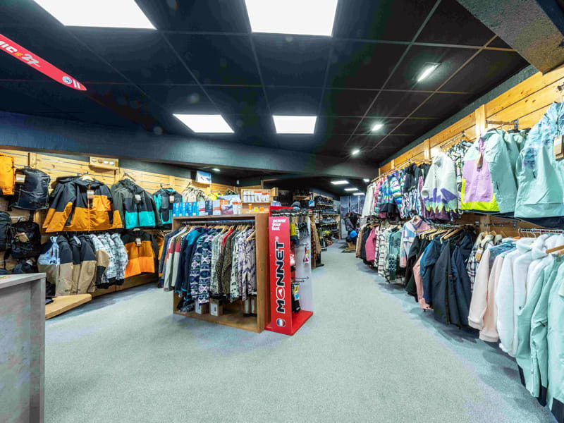 Verleihshop Ekosport-Rent Techniglisse in 3230 route de la Barliette, Les Carroz d’Araches