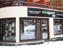 Verleihshop Ekosport-Rent Le Pied Des Pistes in Lanslevillard Val Cenis, 335 Rue des Rochers