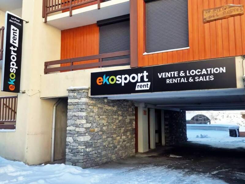 Verleihshop Ekosport-Rent Le Pied Des Pistes in 335 Rue des Rochers, Lanslevillard Val Cenis