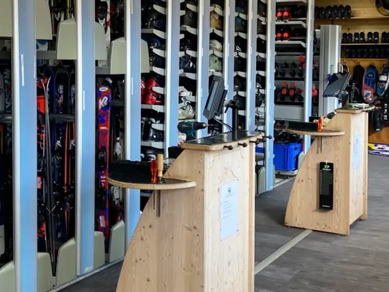 Verleihshop Chozal'P Sports in 350 Route des Combes - Hauteluce Village, Hauteluce