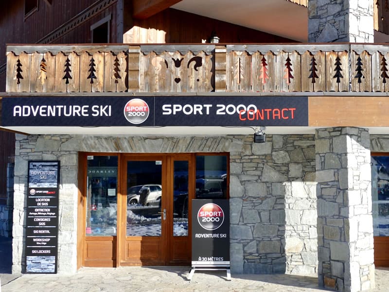 Verleihshop Adventure Ski in 47, route du Val Renand - Bat. Pierre & Vacances, Les Carroz d’Araches