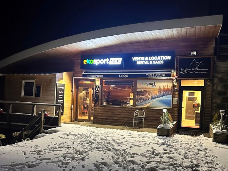 Verleihshop Ekosport-Rent Le QG in 49 Rue des Gentianes, Chamrousse