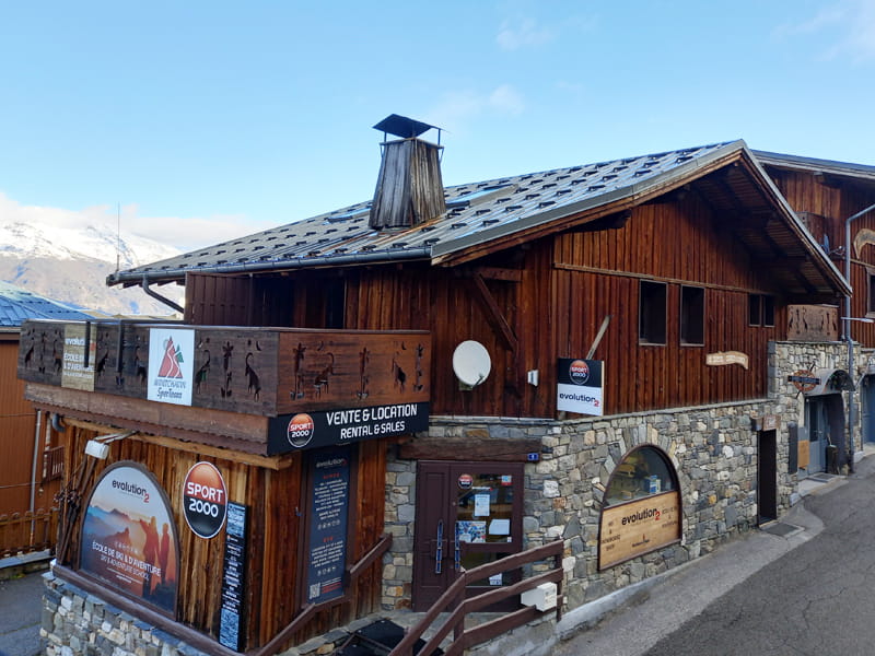 Verleihshop Ski Shop Montchavin in 5, rue de la Glisse, La Plagne - Montchavin