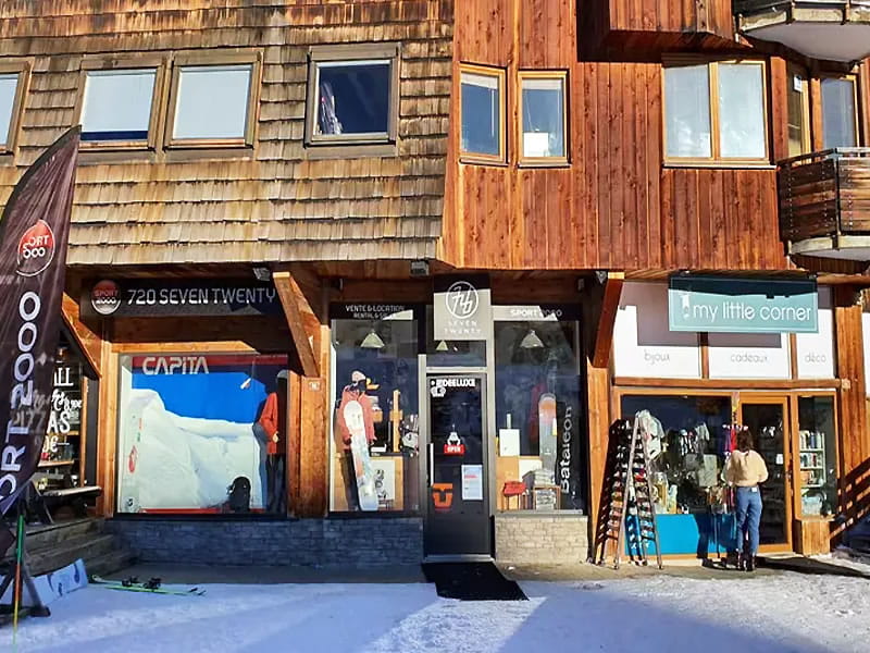 Verleihshop Le 720 in 55 place Centrale, Avoriaz