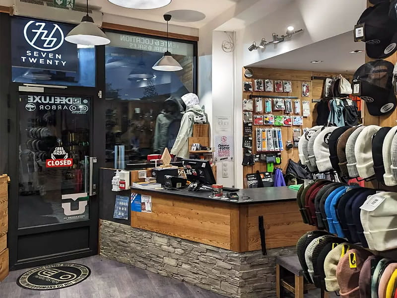 Verleihshop Le 720 in 55 place Centrale, Avoriaz