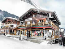 Verleihshop Mathias Sports in Morzine, 60 Taille de Mas du Pleney Verleihshop Mathias Sports in Morzine, 60 Taille de Mas du Pleney