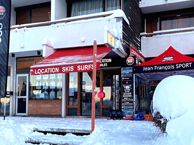 Verleihshop Jean-François Sport in 76 avenue Henry Duhamel, Chamrousse