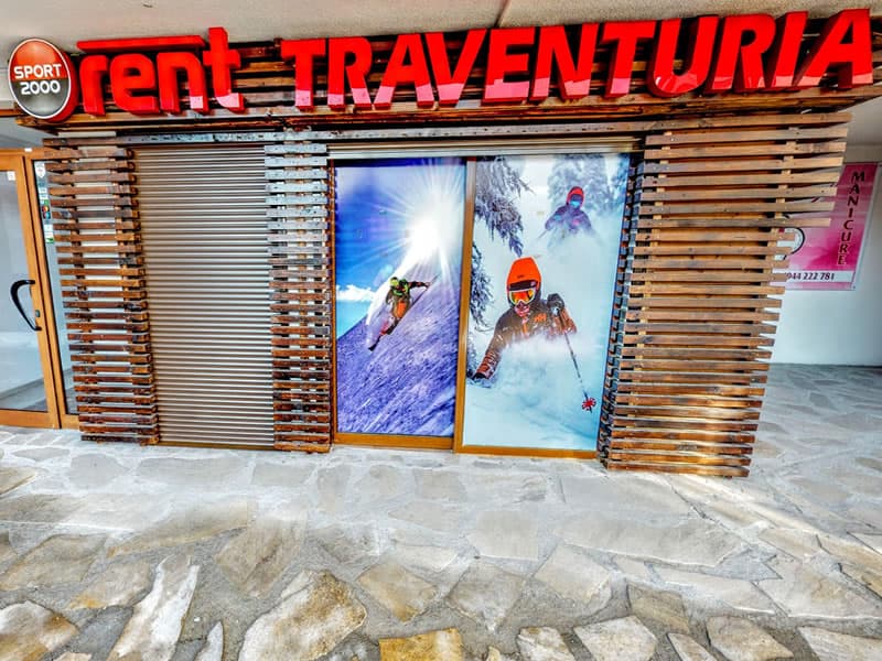 Verleihshop Ski & Board Traventuria - Ski Bansko in 92E Pirin Str. (Pirin Palace Hotel), Bansko