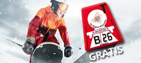 Top Skier und Snowboards + gratis Vignette