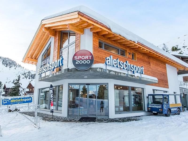 Verleihshop ALETSCH SPORT WEST in Sportplatzweg 13, Riederalp