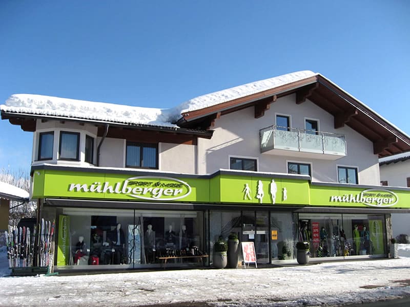 Verleihshop Sport & Mode Mühlberger in Alleestrasse 31, Kössen