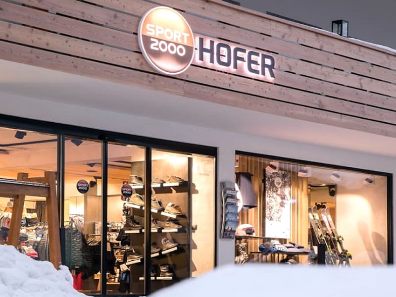 Verleihshop SPORT 2000 Hofer in Am Dorfplatz 13, Neustift im Stubaital