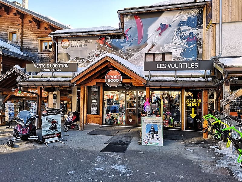 Verleihshop Les Volatiles in Avenue des J.O., Les Saisies