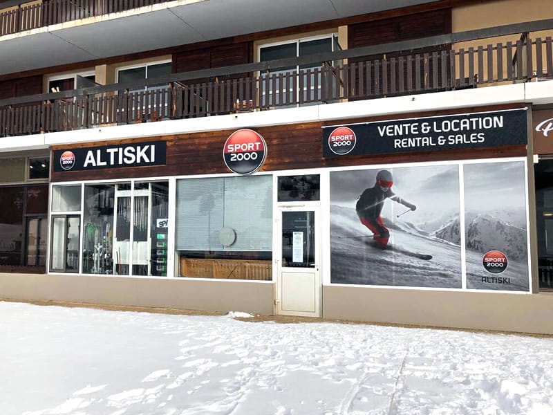 Verleihshop Altiski Aurouze in Batiment du Bois d'Aurouze, Superdévoluy