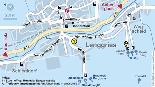 Lageplan Lenggries