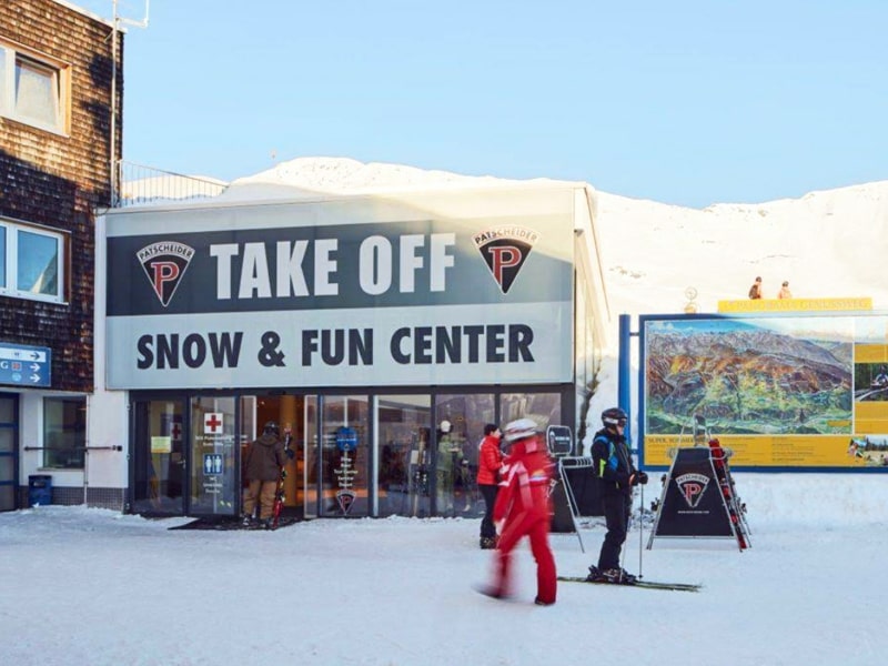 Verleihshop Take Off Patscheider Sport in Bergstation Komperdell, Serfaus