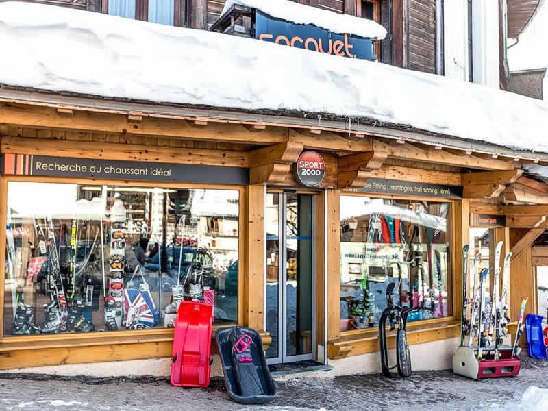 Verleihshop Anouk Socquet Sports in Carrefour de Rochebrune, Megève