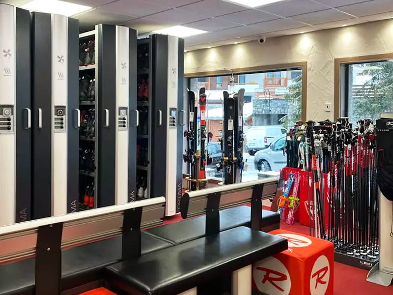 Verleihshop Noz Sports in Centre Cial du Soleil / Plan Peisey, Peisey Vallandry