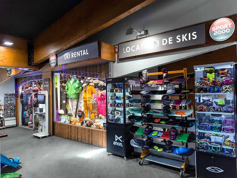 Verleihshop Top Sports in Centre Commercial de Caron, Val Thorens