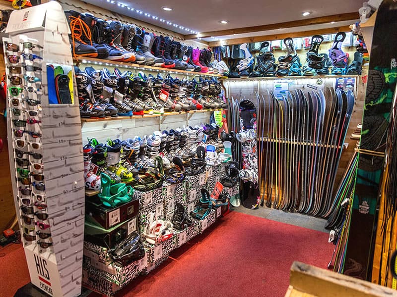 Verleihshop Top Sports in Centre Commercial de Caron, Val Thorens