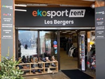 Verleihshop Ekosport-Rent Les Bergers in Alpe d’Huez, Centre Commercial des Bergers