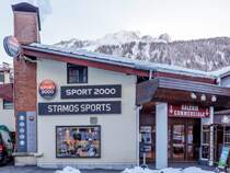 Verleihshop Stamos Sports in Argentière, Centre commercial Grand Roc
