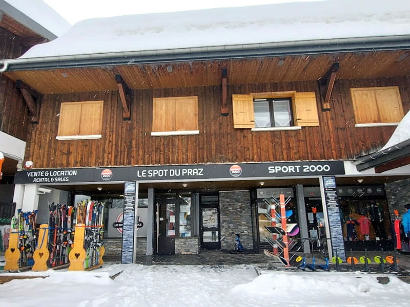 Verleihshop Le Spot du Praz in Centre Commercial Grenette Amédée VIII, Le Praz de Lys