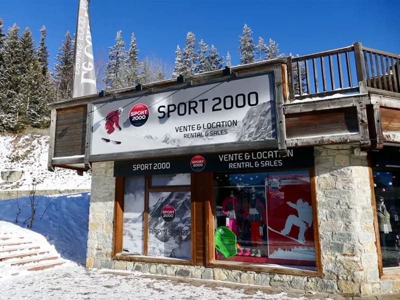Verleihshop Arpin Sport in Centre Commercial La Rosière, La Rosiere