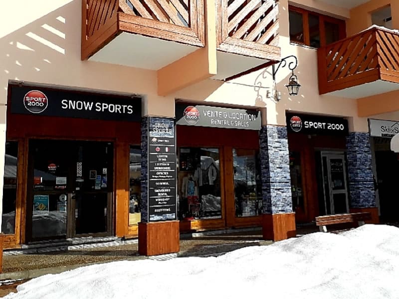 Verleihshop Snow Sports in Centre Commercial Les Bruyères, Les Menuires Reberty