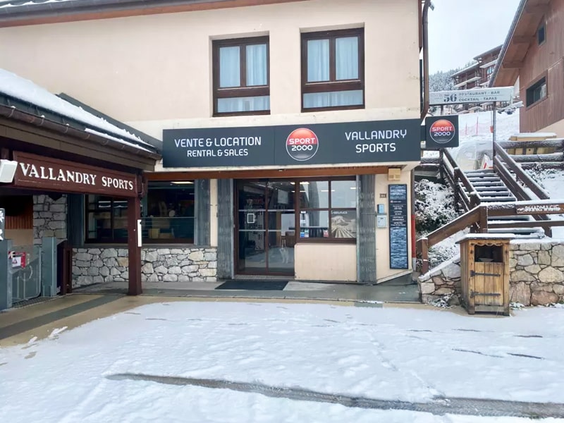 Verleihshop Vallandry Sports in Centre commercial Vallandry, Peisey Vallandry