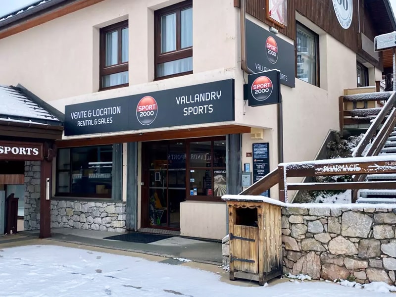 Verleihshop Vallandry Sports in Centre commercial Vallandry, Peisey Vallandry