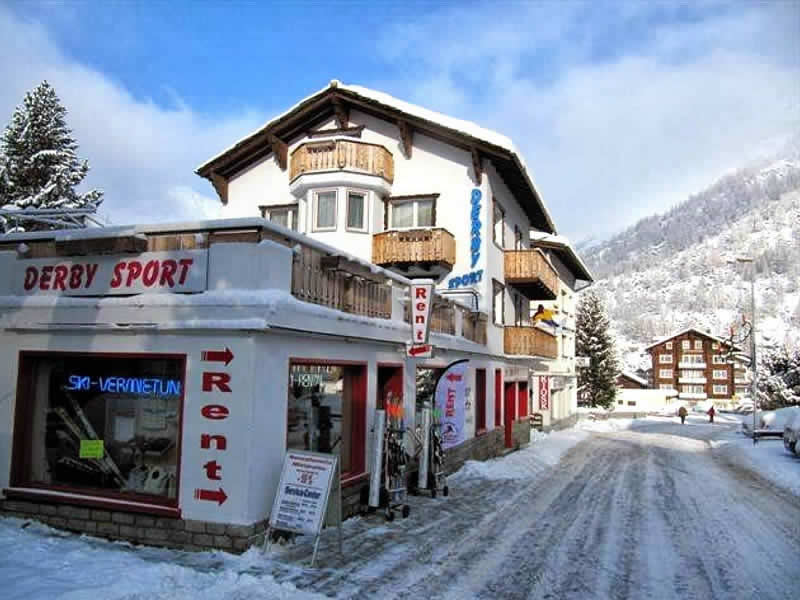 Verleihshop Derby Sport in Chalet Alpenrösli - Talstrasse 104, Saas-Almagell